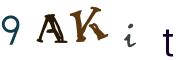 Image CAPTCHA
