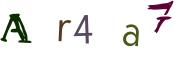 Image CAPTCHA