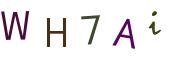 Image CAPTCHA