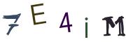 Image CAPTCHA