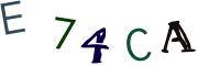 Image CAPTCHA
