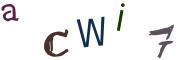 Image CAPTCHA