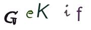 Image CAPTCHA