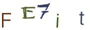 Image CAPTCHA