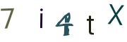 Image CAPTCHA