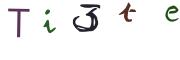 Image CAPTCHA