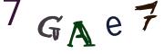 Image CAPTCHA