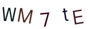 Image CAPTCHA