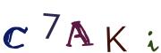 Image CAPTCHA