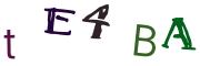 Image CAPTCHA