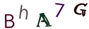 Image CAPTCHA