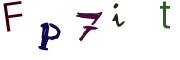 Image CAPTCHA