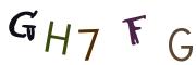 Image CAPTCHA