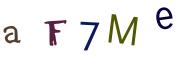 Image CAPTCHA