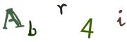 Image CAPTCHA