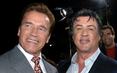 Шварценеггер и Сталлоне Шварценеггер и Сталлоне