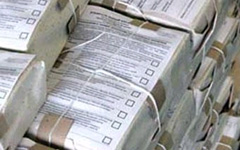 Выборные бюллетени Выборные бюллетени