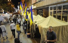 Палаточный лагерь в Киеве Палаточный лагерь в Киеве