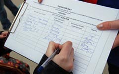 Кандидаты в президенты делают вид, что собрали подписи честно. ЦИК делает вид, что верит Кандидаты в президенты делают вид, что собрали подписи честно. ЦИК делает вид, ч