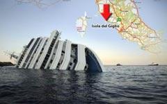 Экологи оценили время и стоимость откачки топлива с Costa Concordia Экологи оценили время и стоимость откачки топлива с Costa Concordia