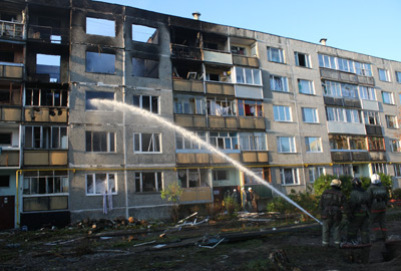 Взрыв дома. Бронницы, Подмосковье Взрыв дома. Бронницы, Подмосковье