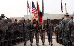 Американские военные попрощались с Ираком Американские военные попрощались с Ираком