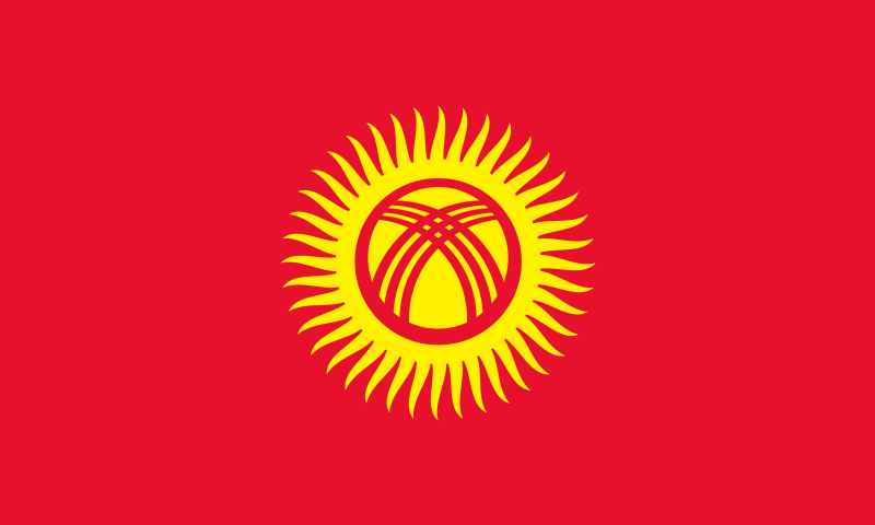 Флаг Киргизии