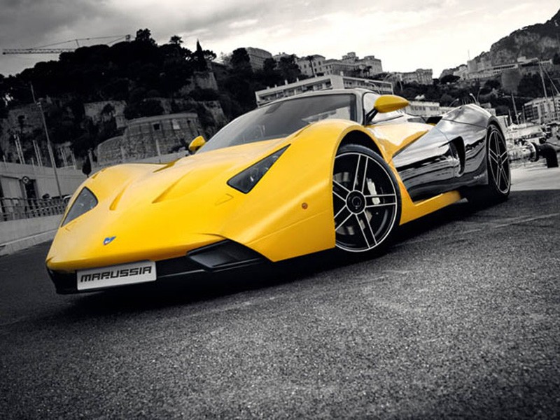 Marussia B1 в городе