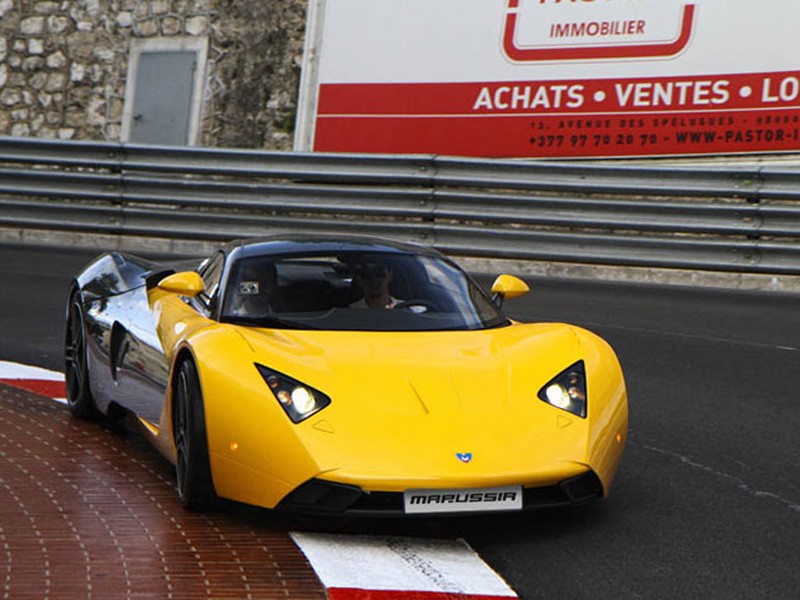 Marussia B1 на автодроме