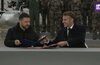 Зеленский и Макрон подписали декларацию о закупке военной техники Киевом