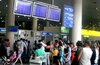 Авиасообщение между Москвой и Петербургом парализовано
