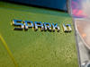 Chevrolet Spark. Шильдик "Spark LT"