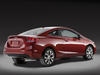 Honda Civic (2012). Зад-бок