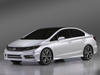 Honda Civic Concept. Перед-бок