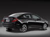 Honda Civic (2012). Зад-бок