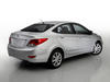 Hyundai Solaris. Вид сзади