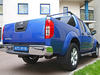 Nissan Navara. Вид сзади
