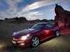 Mercedes SLK Class. Перед-бок, фары включены