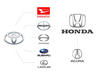 Toyota, Honda