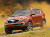 Kia Sportage. Вид спереди