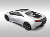 Lotus Esprit Concept. Вид сзади