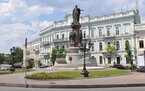 Памятник основателям Одессы: Екатерина и её сподвижники. Демонтирован в декабре 2022 года. Фото с сайта wikipedia.org