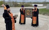 Священники с иконой объехали Пермь для защиты от беспилотников