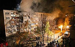 Взрыв газа в Бронницах