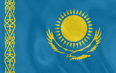 Флаг Казахстана