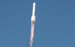 Ракета-носитель «Протон-М» с тремя спутниками ГЛОНАСС