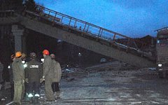 На месте ДТП