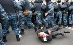 Разгон акции протеста 11 октября