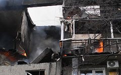 Взрыв дома. Бронницы, Подмосковье