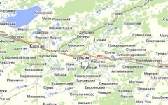 Чулымский район на карте Новосибирской области © maps.yandex.ru